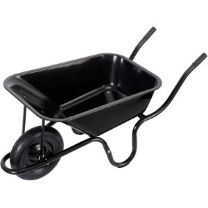 Draper 85L Metal Tray Wheelbarrow Large Heavy Duty Trolley Sack Barrow with Draper 85L Metal Tray Wheelbarrow Large Heavy Duty Trolley Sack Barrow with