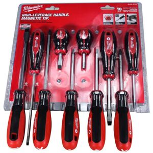 Milwaukee 48-22-2710 10 Piece Screwdriver Set Milwaukee 48-22-2710 10 Piece Screwdriver Set
