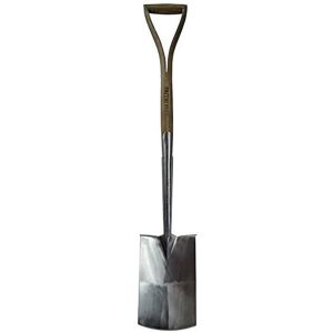 Faithfull Prestige Stainless Steel Digging Spade Ash Handle Faithfull Prestige Stainless Steel Digging Spade Ash Handle