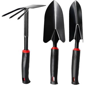 Unbranded (As show, One size) Gardening Tool Set, 3 Pieces Cultivator Rake Shovel Gardenin Unbranded (As show, One size) Gardening Tool Set, 3 Pieces Cultivator Rake Shovel Gardenin