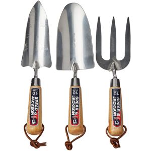 Spear & Jackson 3056GS Neverbend Stainless 3 Piece Gift Set, Silver Spear & Jackson 3056GS Neverbend Stainless 3 Piece Gift Set, Silver