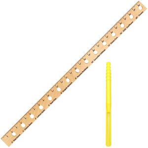 Unbranded (As show, One size) Planting Ruler Wooden Plant Spacing Interval Ruler Gardeners Unbranded (As show, One size) Planting Ruler Wooden Plant Spacing Interval Ruler Gardeners