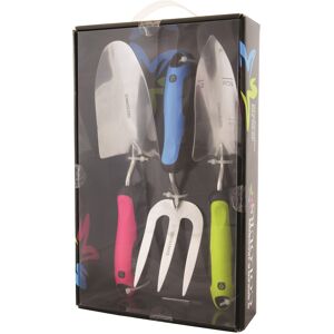 Spear & Jackson COLOURS3PSSS 3 Piece Stainless Colours Hand Tool Set Spear & Jackson COLOURS3PSSS 3 Piece Stainless Colours Hand Tool Set