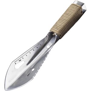 GreenZech (White) Multifunction Stainless Steel Shovel Trowel Garden Camping Hiking Shovel GreenZech (White) Multifunction Stainless Steel Shovel Trowel Garden Camping Hiking Shovel