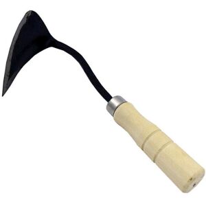 Unbranded Gardening Hoe Small Wooden Handle Crooked Triangular Hoe Head Seedling Digger Mu Unbranded Gardening Hoe Small Wooden Handle Crooked Triangular Hoe Head Seedling Digger Mu