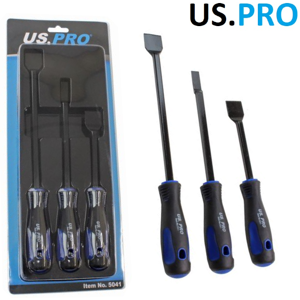 US PRO 3pc Scraper Set With TRP Grip Handles 5041 US PRO 3pc Scraper Set With TRP Grip Handles 5041