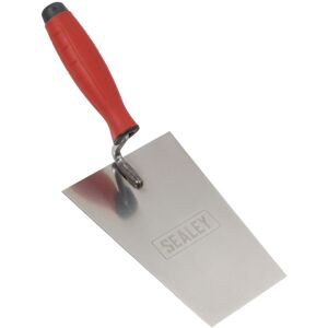 Sealey T1204 Stainless Steel Bucket Trowel with Rubber Handle 180mm Sealey T1204 Stainless Steel Bucket Trowel with Rubber Handle 180mm