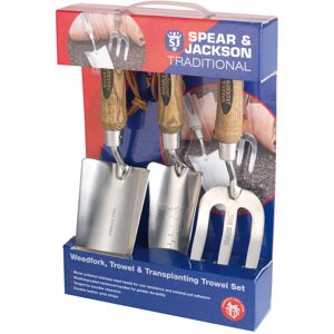 Spear & Jackson TRAD3PS Traditional Stainless 3 Piece Gift Set Spear & Jackson TRAD3PS Traditional Stainless 3 Piece Gift Set