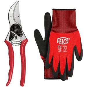 (Small) Felco Model 2 Secateurs with Gloves - Pruning shears work gloves - Genui (Small) Felco Model 2 Secateurs with Gloves - Pruning shears work gloves - Genui
