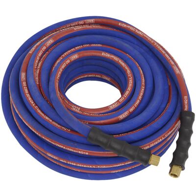 Sealey AH20R Air Hose - 20m, Ø8mm, 1/4" BSP Unions, Heavy-duty Sealey AH20R Air Hose - 20m, Ø8mm, 1/4" BSP Unions, Heavy-duty