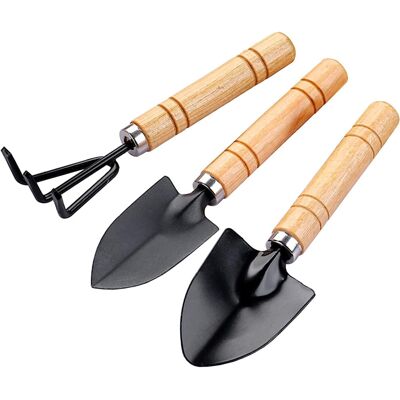 GOPatriot Memory 17cm mini garden tool set with spade, garden rake and shovel GOPatriot Memory 17cm mini garden tool set with spade, garden rake and shovel