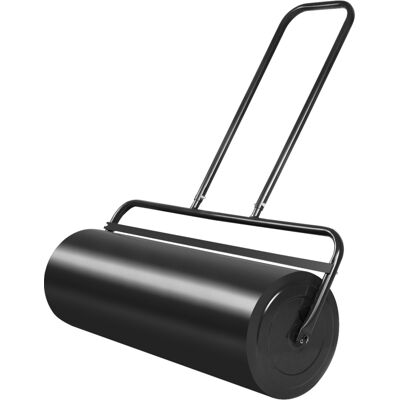 Costway 48L Steel Garden Lawn Roller Water Sand Filled Outdoor Grass Roller w/Drain Plug Costway 48L Steel Garden Lawn Roller Water Sand Filled Outdoor Grass Roller w/Drain Plug