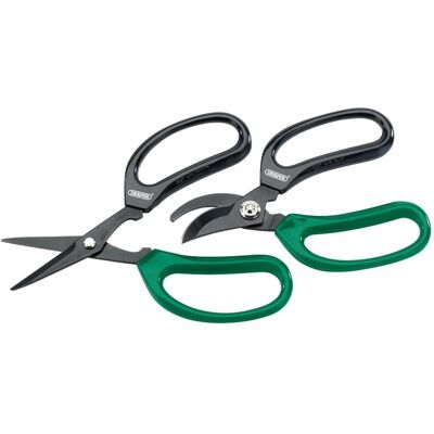 Draper Soft Grip Garden Scissor Set (2 Piece) Draper Soft Grip Garden Scissor Set (2 Piece)