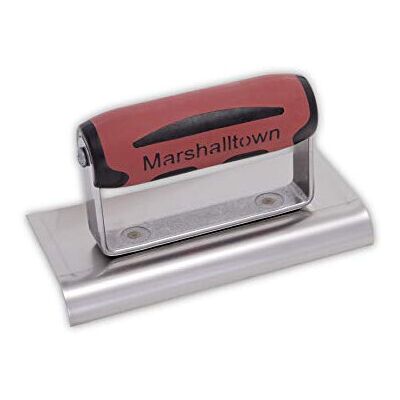 Marshalltown 121SSD Stainless Steel Edger - Curved Ends - 6x3" Marshalltown 121SSD Stainless Steel Edger - Curved Ends - 6x3"