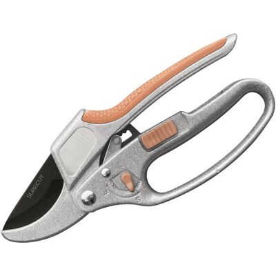 Kent & Stowe SureCut Hardwood Anvil Ratchet Secateurs Kent & Stowe SureCut Hardwood Anvil Ratchet Secateurs