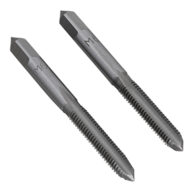 Sealey Tap Set 2pc (Taper & Plug) M6 x 1mm Sealey Tap Set 2pc (Taper & Plug) M6 x 1mm