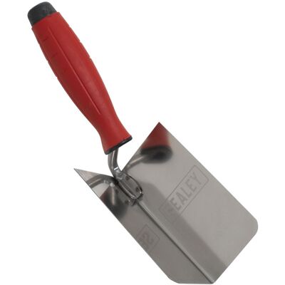 Sealey Stainless Steel Corner Trowel - T1802 Sealey Stainless Steel Corner Trowel - T1802