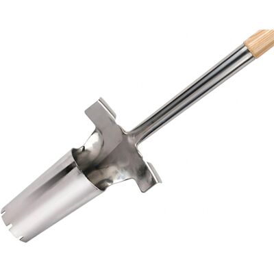 Kent & Stowe Stainless Steel Long Handled Bulb Planter, Fsc Kent & Stowe Stainless Steel Long Handled Bulb Planter, Fsc