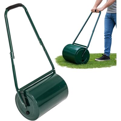 Oypla 30L Water Filled Garden Lawn Roller Oypla 30L Water Filled Garden Lawn Roller