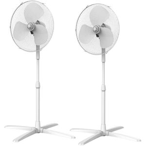 Igenix DF1655 Pedestal Oscillating 3-Speed Fan with Mesh Safety Grill, 16-Inch, Igenix DF1655 Pedestal Oscillating 3-Speed Fan with Mesh Safety Grill, 16-Inch,