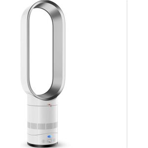 Ordina Negative Ion Bladeless Tower Fan, 16-Inch, White & Silver - Oscillating, 9-Speed Ordina Negative Ion Bladeless Tower Fan, 16-Inch, White & Silver - Oscillating, 9-Speed