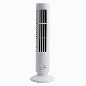 Unbranded (White) Mini Portable USB Tower Fans Cool Cooler Bladeless Air Conditioner Room Unbranded (White) Mini Portable USB Tower Fans Cool Cooler Bladeless Air Conditioner Room