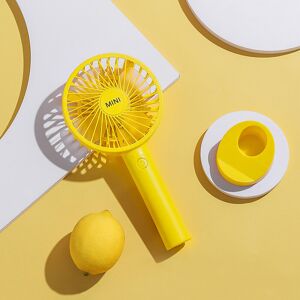 Abtel (Yellow) USB Rechargeable Fan Air Cooler Mini Portable Hand Held Desk Fan Batter Abtel (Yellow) USB Rechargeable Fan Air Cooler Mini Portable Hand Held Desk Fan Batter