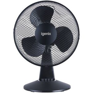 Igenix - DF1210BL - 12" - Desk Fan - Black Igenix - DF1210BL - 12" - Desk Fan - Black