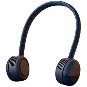 GreenZech (Blue) USB Rechargeable Portable Hanging Neck Cooling Fan Headphone Design Mini GreenZech (Blue) USB Rechargeable Portable Hanging Neck Cooling Fan Headphone Design Mini