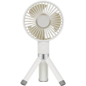 GreenZech (White) Mini USB Portable Charging Desktop Fan Tripod Handheld Fan Stowable Brac GreenZech (White) Mini USB Portable Charging Desktop Fan Tripod Handheld Fan Stowable Brac