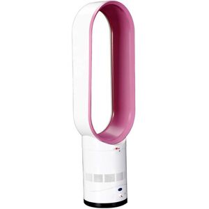 XYTGOGO (Pink) Bladeless Fan Electric Cooling Air Tower Fans Low Noise 16 Inch Stand Flo XYTGOGO (Pink) Bladeless Fan Electric Cooling Air Tower Fans Low Noise 16 Inch Stand Flo