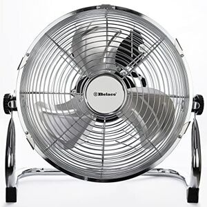 Belaco Metal floor fan 9" High velocity chrome gym free stand fan cooling fan industria Belaco Metal floor fan 9" High velocity chrome gym free stand fan cooling fan industria