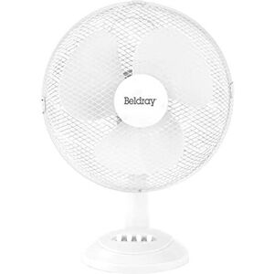 Beldray EH3198 Oscillating 12 Inch Desk Fan – Portable Cooling Fan with Adjustable Head, Beldray EH3198 Oscillating 12 Inch Desk Fan – Portable Cooling Fan with Adjustable Head,