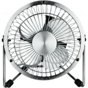 Status Mini USB Cooling Fan - Chrome - 4in. Status Mini USB Cooling Fan - Chrome - 4in.