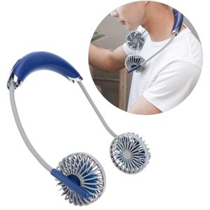 Unbranded Hand Free Neck Fan Mini Hanging Air Cooler USB Rechargeable Cooling Fan Detachab Unbranded Hand Free Neck Fan Mini Hanging Air Cooler USB Rechargeable Cooling Fan Detachab