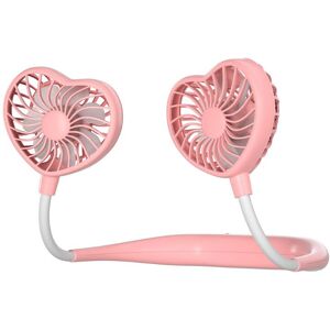 Unbranded Love Heart Lazy Hanging Neck Fan Portable USB Cooling Fan Luminous Air Cooler Unbranded Love Heart Lazy Hanging Neck Fan Portable USB Cooling Fan Luminous Air Cooler