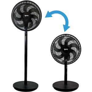 Igenix IGFP012B Pedestal Fan, 12 Inch, 7 Blades, 3 Speeds, Black Igenix IGFP012B Pedestal Fan, 12 Inch, 7 Blades, 3 Speeds, Black