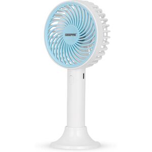 (Blue) GEEPAS Hand Held Fan, Portable Type C Rechargeable (Blue) GEEPAS Hand Held Fan, Portable Type C Rechargeable