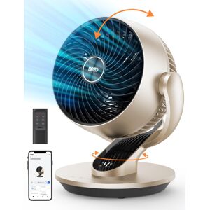 Dreo Smart Desk Fan for Bedroom 13 H Whole Room Air Circulator Fan 120 Vertica Dreo Smart Desk Fan for Bedroom 13 H Whole Room Air Circulator Fan 120 Vertica