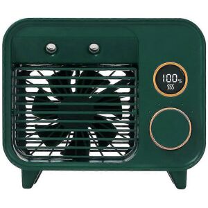 Unbranded (green) Portable Mini Desktop Air Cooler Spray Cooling Fan Humidifier (D-583-A) Unbranded (green) Portable Mini Desktop Air Cooler Spray Cooling Fan Humidifier (D-583-A)