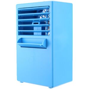 GreenZech (Blue) 24W 24V Portable Air Conditioning Fan Low Noise 3 Wind Speeds Cooler Digi GreenZech (Blue) 24W 24V Portable Air Conditioning Fan Low Noise 3 Wind Speeds Cooler Digi