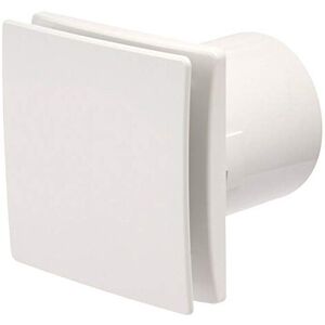 Manrose DECO100TW 4" 100mm Run On Timer White Extractor Bathroom Shower Fan (Whi Manrose DECO100TW 4" 100mm Run On Timer White Extractor Bathroom Shower Fan (Whi