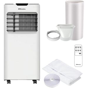 EMtronics 12K BTU Portable Air Conditioner Dehumidifier and Window Vent Kit EMtronics 12K BTU Portable Air Conditioner Dehumidifier and Window Vent Kit