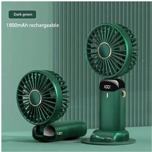 Gaatpot (Green) Handheld Mini Fan Foldable Portable Neck Hanging Fans 5 Speed USB Rechar Gaatpot (Green) Handheld Mini Fan Foldable Portable Neck Hanging Fans 5 Speed USB Rechar