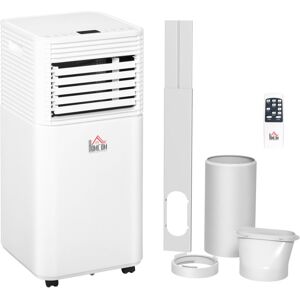 HOMCOM Portable Air Conditioner 9000 BTU, 4-in-1 Mobile Air Conditioning Unit wi HOMCOM Portable Air Conditioner 9000 BTU, 4-in-1 Mobile Air Conditioning Unit wi