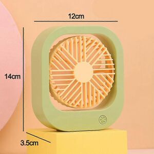 Unbranded Small Usb Desk Fan, Portable Table Fan, Personal Mini Fan-Green Unbranded Small Usb Desk Fan, Portable Table Fan, Personal Mini Fan-Green