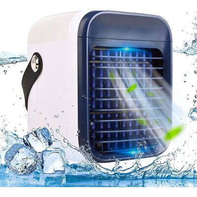 Unbranded (blue) Qinux Airgo Mini Air Cooler Portable Air Cooler Conditioning Fan Unit Chi Unbranded (blue) Qinux Airgo Mini Air Cooler Portable Air Cooler Conditioning Fan Unit Chi