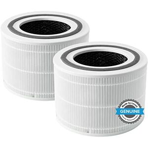 LEVOIT Air Purifier Replacement Filter, 3-in-1 True HEPA, High-Efficiency Activa LEVOIT Air Purifier Replacement Filter, 3-in-1 True HEPA, High-Efficiency Activa