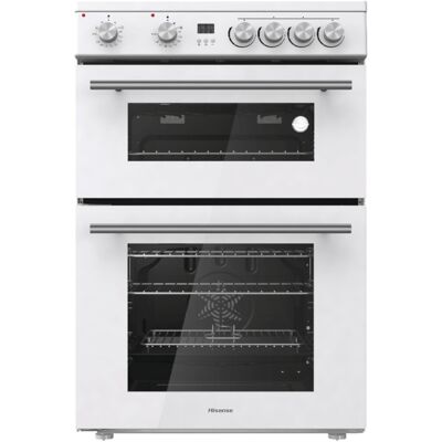 Hisense 60cm Electric Cooker - White HDE3211BWUK Hisense 60cm Electric Cooker - White HDE3211BWUK