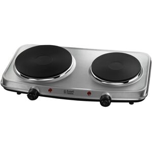 Russell Hobbs Double Hot Plate Electric Stainless Steel Hob, 2 Cast iron plates, Russell Hobbs Double Hot Plate Electric Stainless Steel Hob, 2 Cast iron plates,